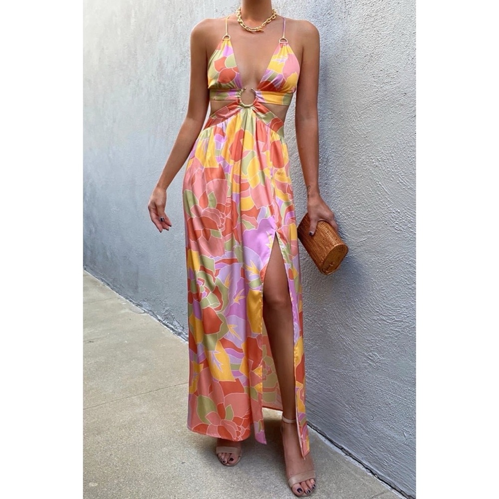 Runaway the Label Brisa dress in Sage